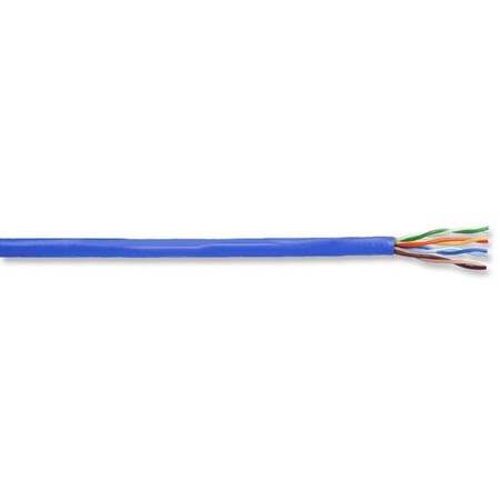 Superior Essex 24-4P UTP-CMP SOL BC CAT5E, THERMOPLASTIC/FRPVC BLUE JKT, 1000FT 52-200-28